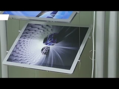 A3 A4 Cuadro de luz de cristal Led marcos iluminados Cuadro de luz pantalla de ventana colgante