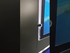 Cuadro de luz de cristal de tamaño A4 pantalla de ventana de cristal cuadro de luz colgante