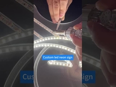 Rosa Violeta Blanco Flex romántico de alto brillo Neón Logotipo de señal LED