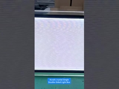 Caja de luz acrílica de alto brillo de cristal KWS-AP-20 retroiluminada A4 Caja de luz 5.76W