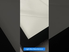 Cajas de luz de publicidad de aluminio personalizado Cuadro de luz de A4 Led Ultra Thin