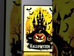 Cajas de luz de publicidad de aluminio personalizado Cuadro de luz de A4 Led Ultra Thin