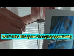 ¿Cómo instalar la caja de luz de cristal?