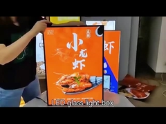 ¿Alguna vez ha visto una caja de luz con un espesor tan delgado, tan ligero y brillo uniforme?