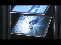 ¿Alguna vez ha visto una caja de luz de cristal con fines publicitarios?