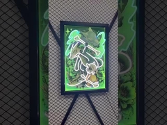 La caja de luz de neón RGB puede cambiar el color de la caja de luz libremente.