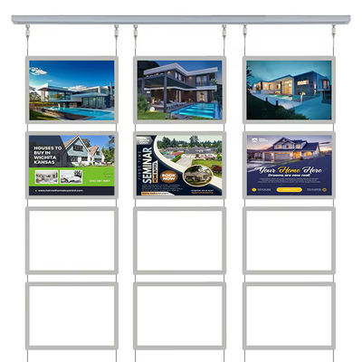 comprar A4 Crystal Light Box Company Cartel de la pared Acrílico 2835 Caja de luz de publicidad LED Fabricación en línea