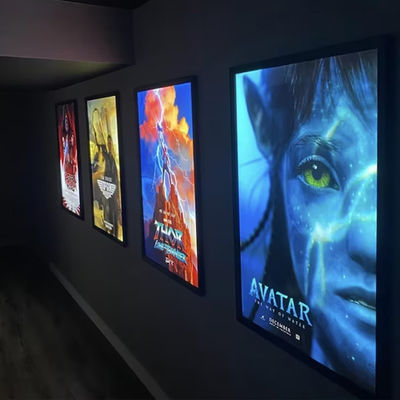 comprar Tablero de menú de restaurantes Cajas de luz publicitarias Cuadro de carteles de películas Caja de luz LED ultra delgada Fabricación en línea