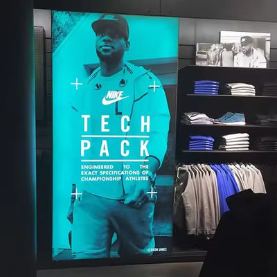 comprar Película suave UV de publicidad Cajas de luz centros comerciales de venta al por menor Cajas de luz señales exteriores ultra delgadas Fabricación en línea