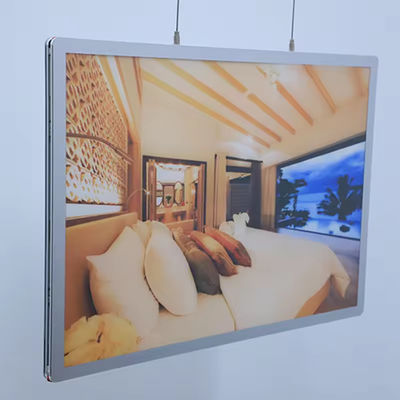 comprar Advertencia comercial Caja de luz LED Caja de luz de señales 1,2 kg Displays publicitarios de doble cara Fabricación en línea
