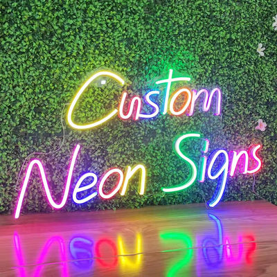 comprar Signo de neón LED de fiesta de bodas 6mm 8mm 10mm Tipo de cartel RGB Signos comerciales de neón Fabricación en línea