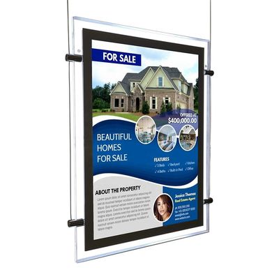 comprar Muestra de la marca Acrílico Slim Iluminado Cristal Led Lightbox Fabricación en línea
