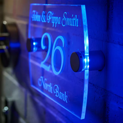 comprar Letrero de neón LED con nombre iluminado al por mayor de 12v, letreros iluminados personalizados Fabricación en línea