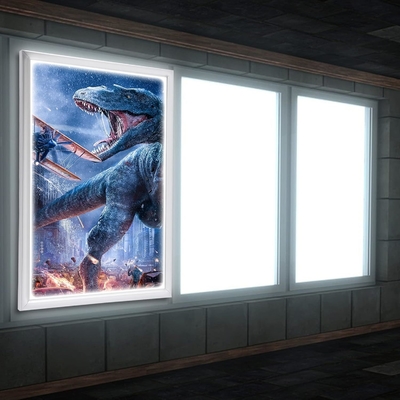 comprar LED retroiluminado Ramo de cartel de película Lightbox Art Imagen Light Box Signo Fabricación en línea