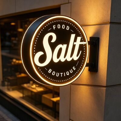 comprar Letrero de caja de luz con logotipo publicitario personalizado para tienda, cafetería y restaurante Fabricación en línea