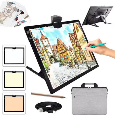 Dibujo Técnico Artístico Dibujo Led Trazador A3 A4 Tabla de luz de dibujo