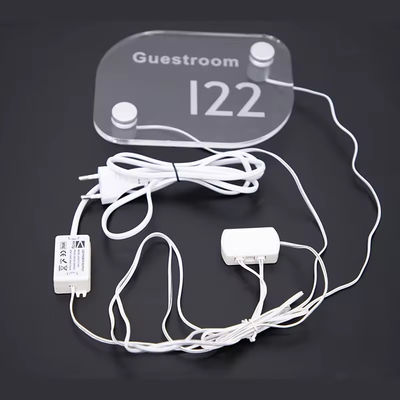 Señales publicitarias con luz de fondo acrílica 3D Señales de luz interior para la promoción de negocios