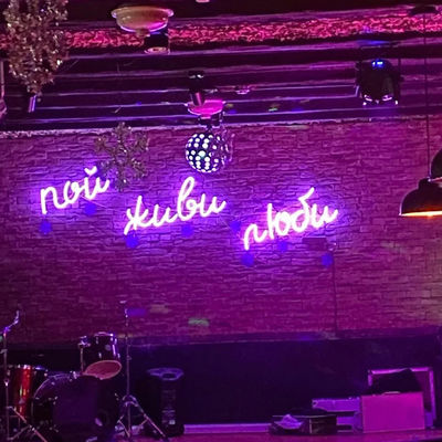 Tiendas Indicador de neón LED personalizado Decoración única Indicadores de neón acrílico
