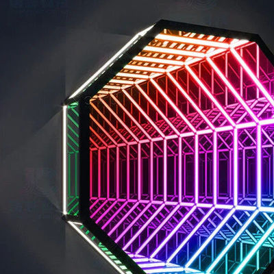 Personalización Espejo de luz de neón 3D CE Rgbw Led Neón Rgb Strip 50000 horas