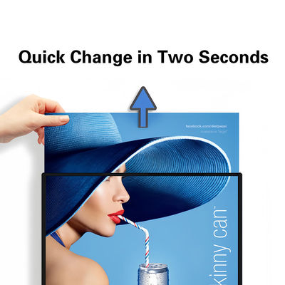 Personalización de la caja de luz exterior al por mayor de fábrica Panel de vidrio Caja de luz de escritorio