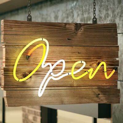 Equipo publicitario de luces de neón LED personalizadas, decoración del hogar, letreros de neón